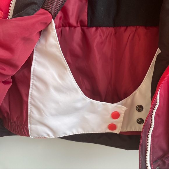 Roxy Dry Flight Gradient Ski Insulated Jacket Hot Pink Ombré No Hood M - Picture 11 of 16